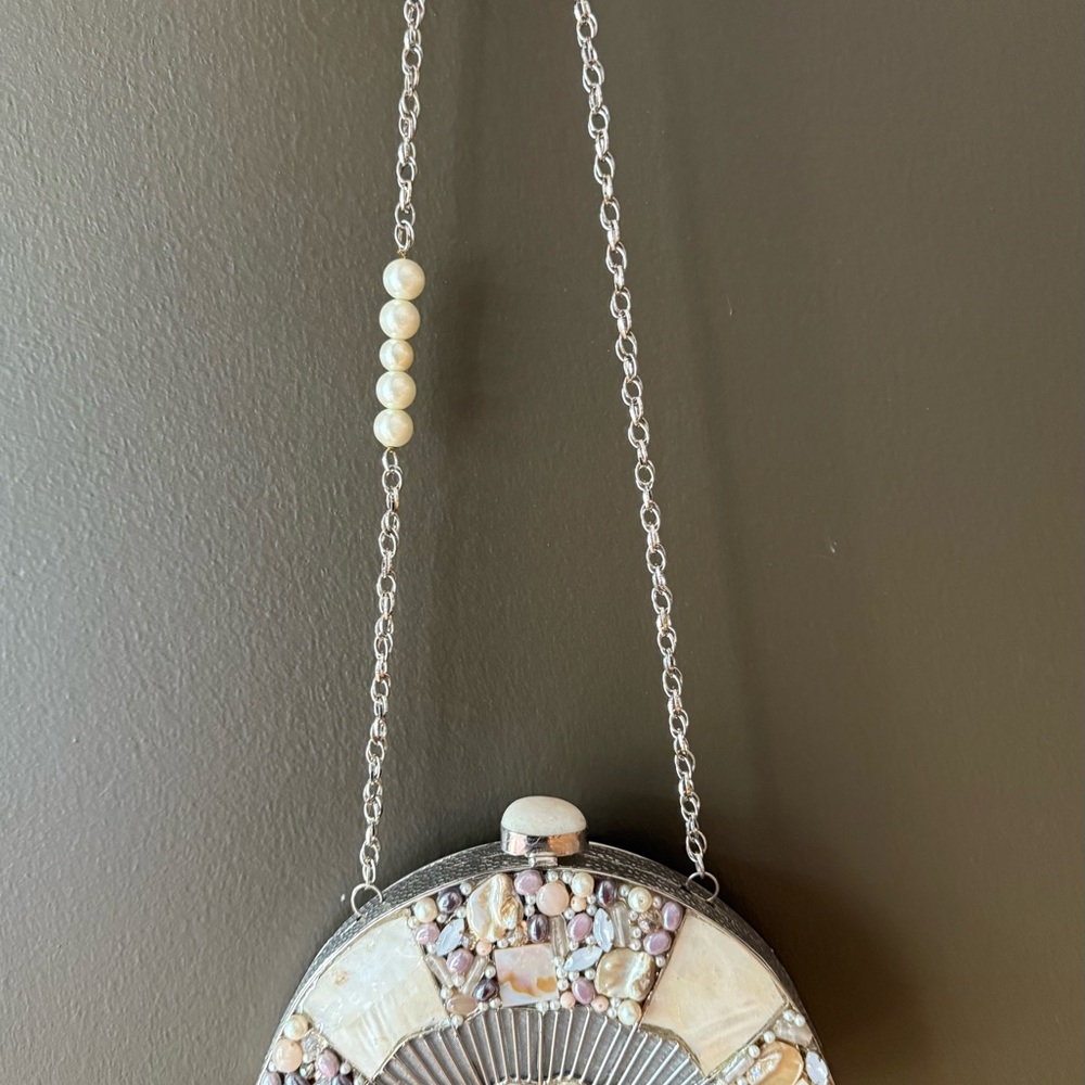 Elegant Beaded Clutch - Picture 5 of 6